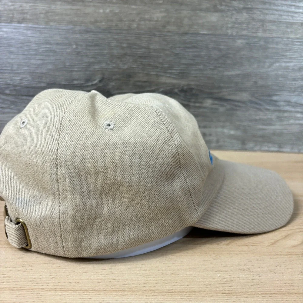 Alpha Tau Omega Hat Cap Strap Back Brown Tan One Size‎ Adjustable